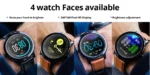 Αδιάβροχο Smart Watch με Οθόνη Αφής HD, Βηματομετρητή, Μέτρηση Ύπνου, Ειδοποιήσεις - Ρολόι Fitness Activity Tracker
