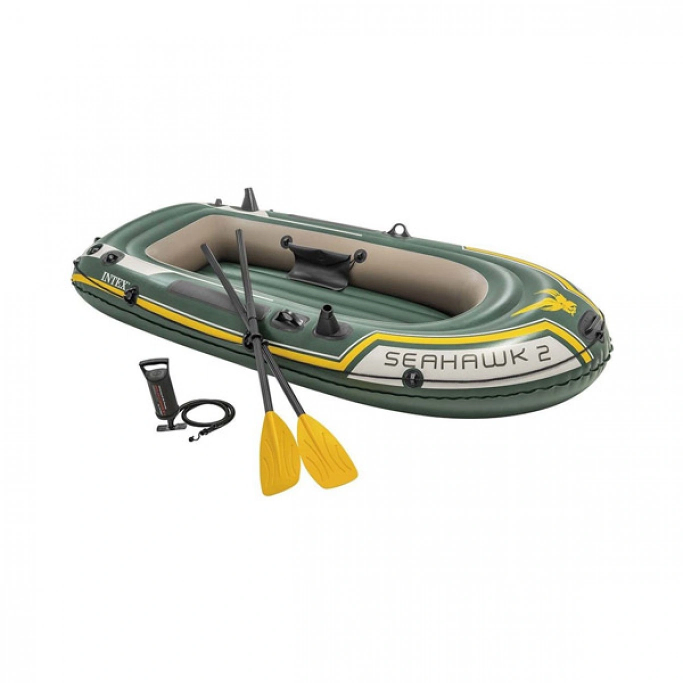 Intex Φουσκωτή Βάρκα Seahawk 2 SET με Κουπιά και Τρόμπα Intex Φουσκωτή Βάρκα Seahawk 2 SET με Κουπιά και Τρόμπα