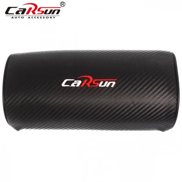 Ανατομικό Μαξιλάρι με Πλέξη Σχέδιου Carbon Υποστήριξης Αυχένα για Κάθισμα Αυτοκινήτου Carsun