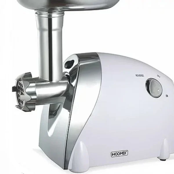 Ηλεκτρική Μηχανή Άλεσης Κιμά/Παρασκευής Λουκάνικων Λευκή Hoomei HM-6266 1200W