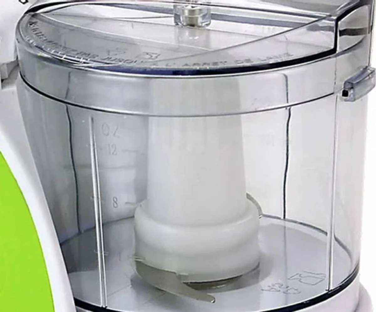 Multi-Πολυκόπτης 200W με Λεπίδες από Ανοξείδωτο Ατσάλι και Δοχείο 400ml Πράσινο HM-6272