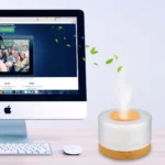 Συσκευή Αρωματοθεραπείας με LED Φωτισμό & Τηλεχειριστήριο 500ml