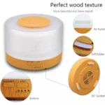 Συσκευή Αρωματοθεραπείας με LED Φωτισμό & Τηλεχειριστήριο 500ml