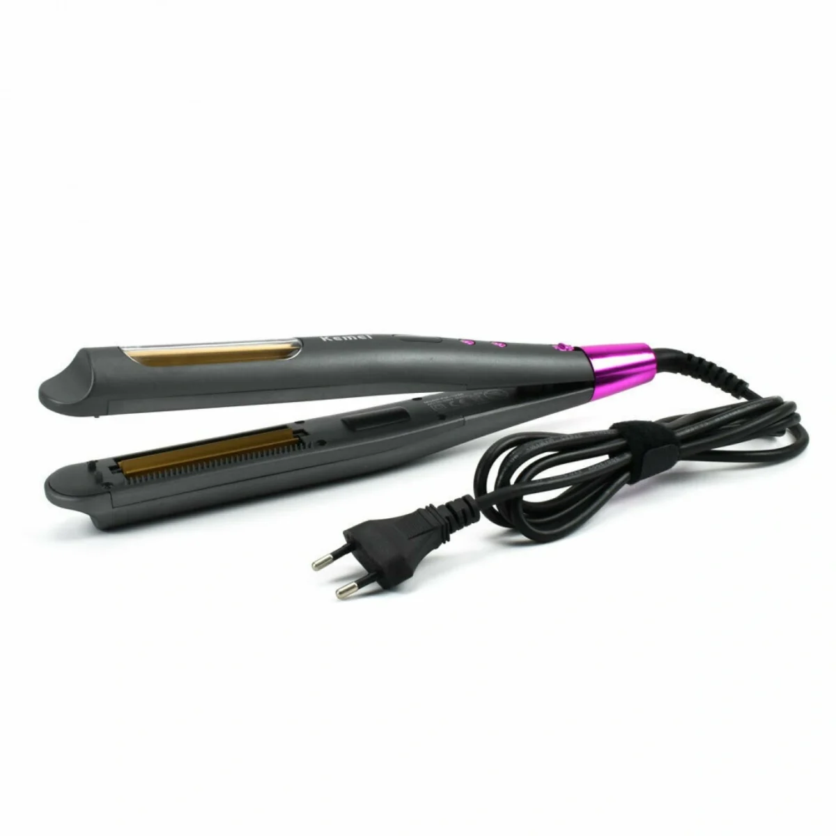 Πρέσα Μαλλιών με Κεραμικές Πλάκες 45W - Kemei Multistyler KM-1226