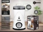 Ηλεκτρικός Μύλος Καφέ 150W Με Χωρητικότητα 50gr Λευκός Hoomei HM-5735