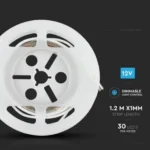 Σετ Led Ταινία με Αισθητήρα Κίνησης για Κρεβάτι 12V 3W 30led Warm White 3000K