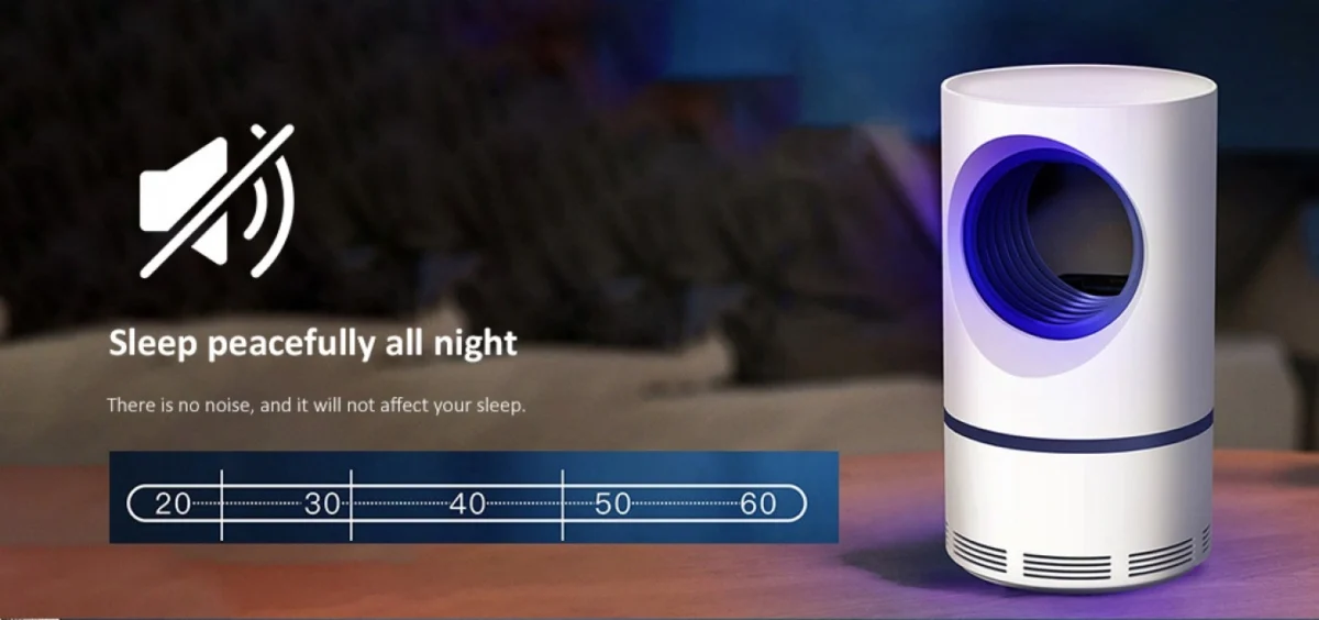 Οικολογικός Εξολοθρευτής Κουνουπιών & Εντόμων με Αναρρόφηση και Φωτοκατάλυση - Photocatalysis Mosquito Killer