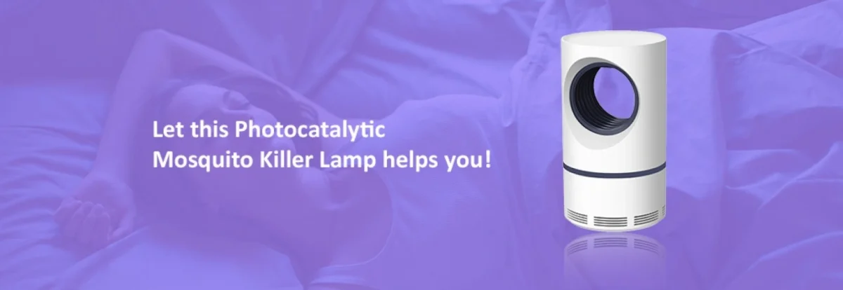 Οικολογικός Εξολοθρευτής Κουνουπιών & Εντόμων με Αναρρόφηση και Φωτοκατάλυση - Photocatalysis Mosquito Killer
