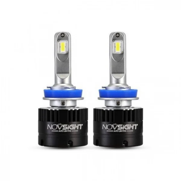 Φώτα Αυτοκινήτου LED COB 360ᵒ Η4 14400LM (2x7200) & 60W (2x30) με Φιλμ Χρώματος 3000K, 6500K, 8000K CAN BUS