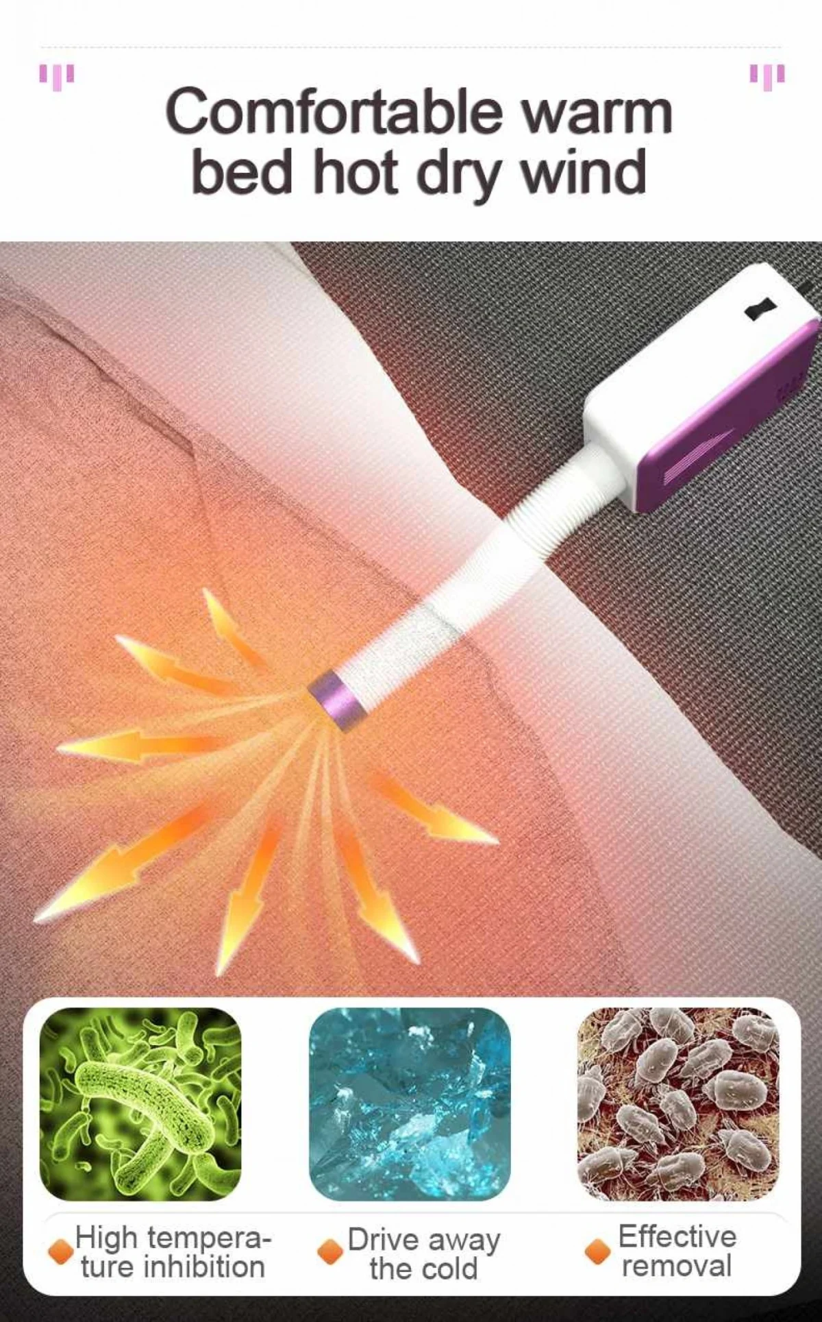 Φορητός Στεγνωτήρας - Αερόθερμο Ρούχων - Παπουτσιών με Θήκη Αναδιπλούμενη - 600W Portable Clothes Dryer