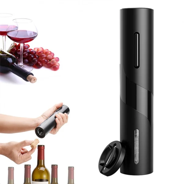 Ηλεκτρικό Ανοιχτήρι Κρασιού Μπαταρίας - Αυτόματο Τιρμπουσόν - Electric Wine Opener