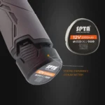 Νέας Γενιάς Έκκεντρος Αλοιφαδόρος SPTA® 150mm 12V με Δύο Μπαταρίες 2x2aH & Ρύθμιση Στροφών