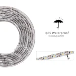 Σετ 2 Αυτοκόλλητες Ταινίες LED με Αισθητήρες Κίνησης 2x120cm Θερμού ή Ψυχρού Φωτισμού, Προγραμματισμό Χρόνου Απενεργοποίησης, 2.8W 260lm OEM