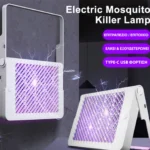 Φορητό Ηλεκτρικό Εντομοκτόνο με Μπαταρία Επαναφορτιζόμενη Επιτοίχιο & Επιτραπέζιο 30τμ Μωβ UV LED - Εξολοθρευτής Κουνουπιών - USB Mosquito Killer