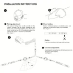 Σετ 2 Αυτοκόλλητες Ταινίες LED με Αισθητήρες Κίνησης 2x120cm Θερμού ή Ψυχρού Φωτισμού, Προγραμματισμό Χρόνου Απενεργοποίησης, 2.8W 260lm OEM