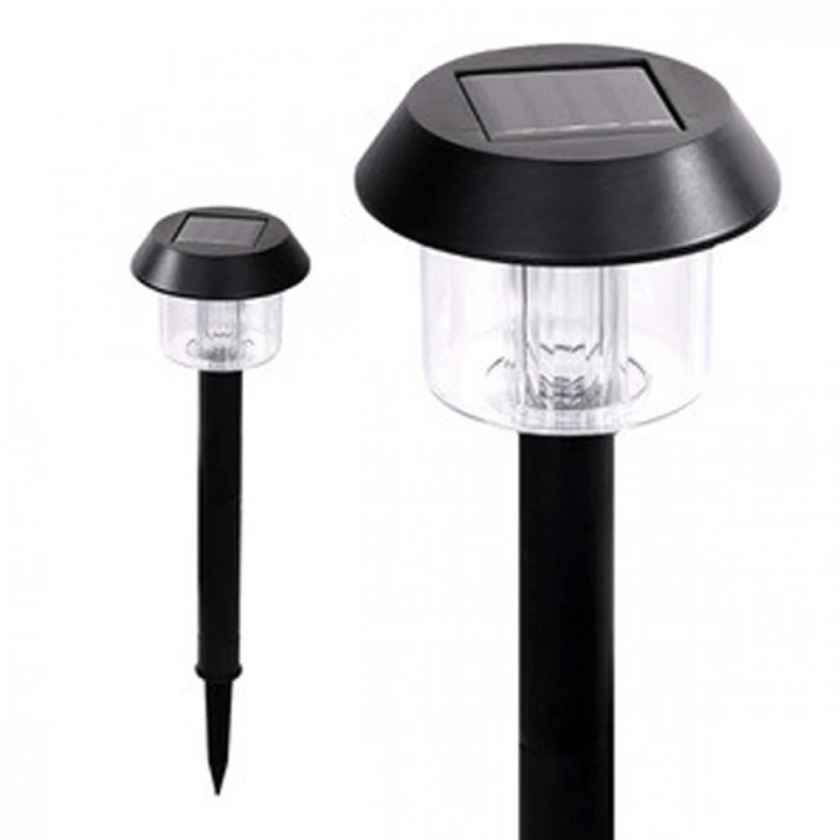 Αδιάβροχο Ηλιακό Φωτιστικό-Πάσσαλος Κήπου Inox LED IP65 Σετ 4 Τμχ ARRANGO AP79190