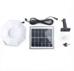 Αδιάβροχο Κρεμαστό Ηλιακό Φωτιστικό Λάμπα LED 2W 260Lm Ψυχρού Φωτισμού Αυτόματο με Φωτοκύτταρο - Holsten Bossen® Solar LED Lamp