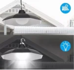 Αδιάβροχο Κρεμαστό Ηλιακό Φωτιστικό Λάμπα LED 2W 260Lm Ψυχρού Φωτισμού Αυτόματο με Φωτοκύτταρο - Holsten Bossen® Solar LED Lamp