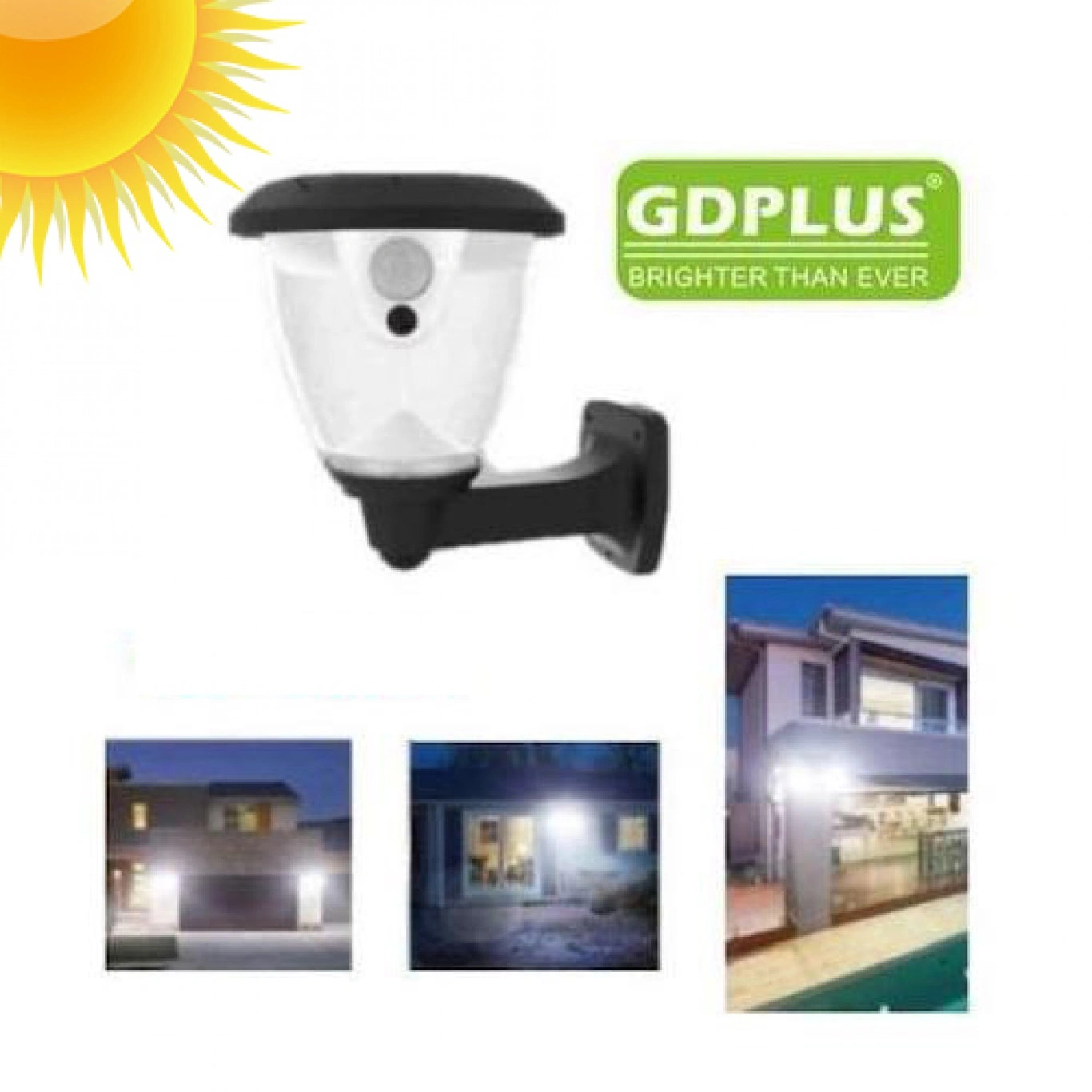 Επιτοίχιο Ηλιακό Φωτιστικό - Φαναράκι Τοίχου LED με Ανίχνευση Κίνησης & Φωτοβολταϊκό Πάνελ Επιτοίχιο Ηλιακό Φωτιστικό - Φαναράκι Τοίχου LED με Ανίχνευση Κίνησης & Φωτοβολταϊκό Πάνελ