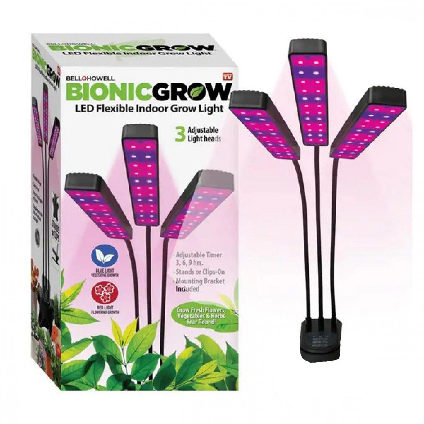 Φωτιστικό 72x LED Ανάπτυξης Φυτών Full Spectrum 3x – Bionic Grow Light Φωτιστικό 72x LED Ανάπτυξης Φυτών Full Spectrum 3x – Bionic Grow Light
