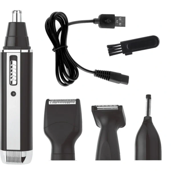 Επαναφορτιζόμενη Μηχανή Τρίμμερ Προσώπου 4 σε 1 - Hair Trimmer HM-7945