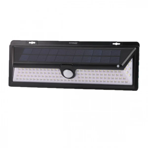 Αδιάβροχος Ηλιακός Προβολέας LED Φωτιστικό Δρόμου/Εξωτερικό Φως Mε 118 LED, Αισθητήρας κίνησης 270 °, 3 Λειτουργίες Φωτισμού 1200LM Led Solar Energy Panel IP65 AT79348