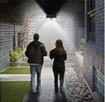 Αδιάβροχος Ηλιακός Προβολέας LED Φωτιστικό Δρόμου/Εξωτερικό Φως Mε 118 LED, Αισθητήρας κίνησης 270 °, 3 Λειτουργίες Φωτισμού 1200LM Led Solar Energy Panel IP65 AT79348