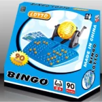 Διαδραστικό Εκπαιδευτικό Παιχνίδι Bingo Lottery Intelligence Μπλε 24,7x9.3x22 cm