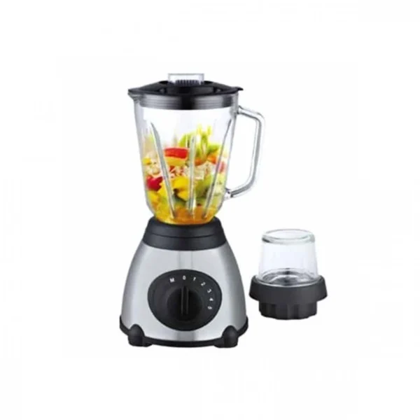 Sokany Ηλεκτρικό Μίξερ - Μπλέντερ 800W από Ανοξείδωτο Ατσάλι Χωρητικότητας 1.5L & 5 Ταχύτητες