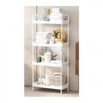 Αποθηκευτική Ραφιέρα με 4 Ράφια Πλαστική 51x115x21cm - Four Layers Storage Shelf Λευκή