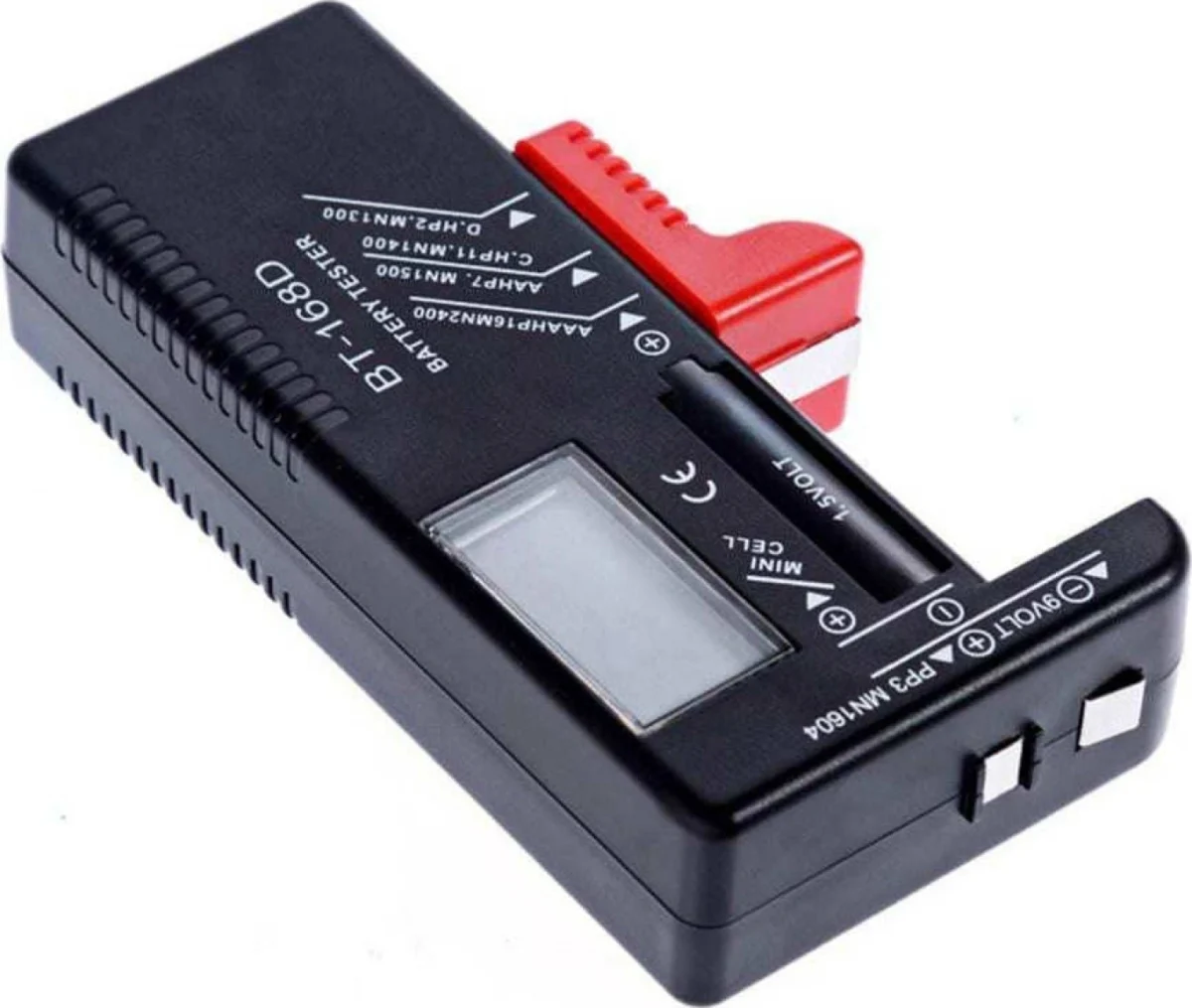 Ψηφιακός Δοκιμαστής Μπαταριών BT-168D 1.5 V και 9 V με LCD Οθόνη - Digital Battery Tester