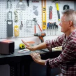 Μίνι Τζάκι Αερόθερμο 500Watt με Εφέ Φλόγας - Σόμπα Πρίζας με Θερμοστάτη, Χρονοδιακόπτη, LED Οθόνη & Τηλεχειριστήριο - Flame Heater ΟΕΜ