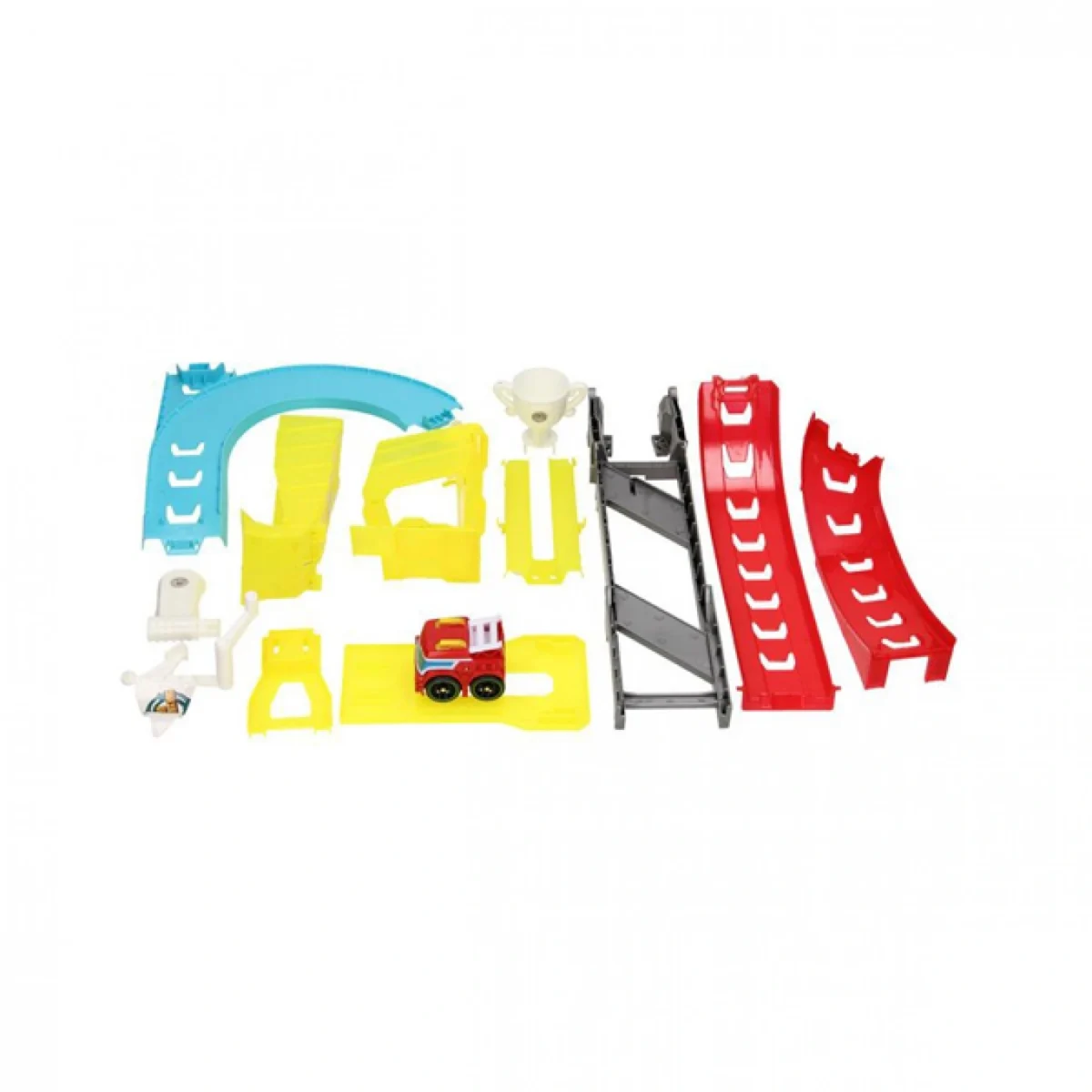 Πίστα Εκτόξευσης με 2 Ρομπότ Μεταμόρφωσης 31x45 cm