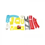 Πίστα Εκτόξευσης με 2 Ρομπότ Μεταμόρφωσης 31x45 cm