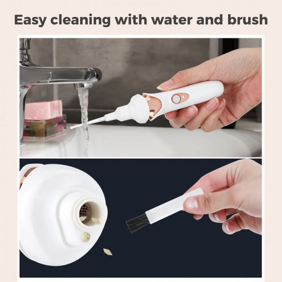 Επαναφορτιζόμενη Συσκευή Καθαρισμού Αυτιών για Ανώδυνη και Ασφαλή Αφαίρεση του Κεριού