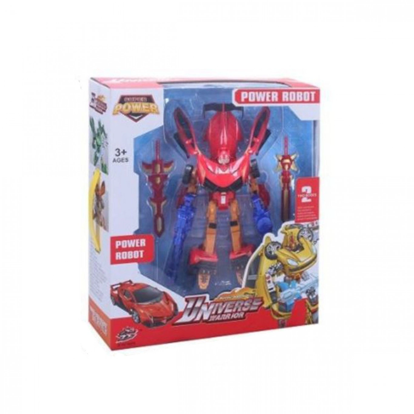 Ρομπότ Φιγούρα που Μετατρέπεται σε Aυτοκίνητο 34x9x30 cm Ρομπότ Φιγούρα που Μετατρέπεται σε Aυτοκίνητο 34x9x30 cm