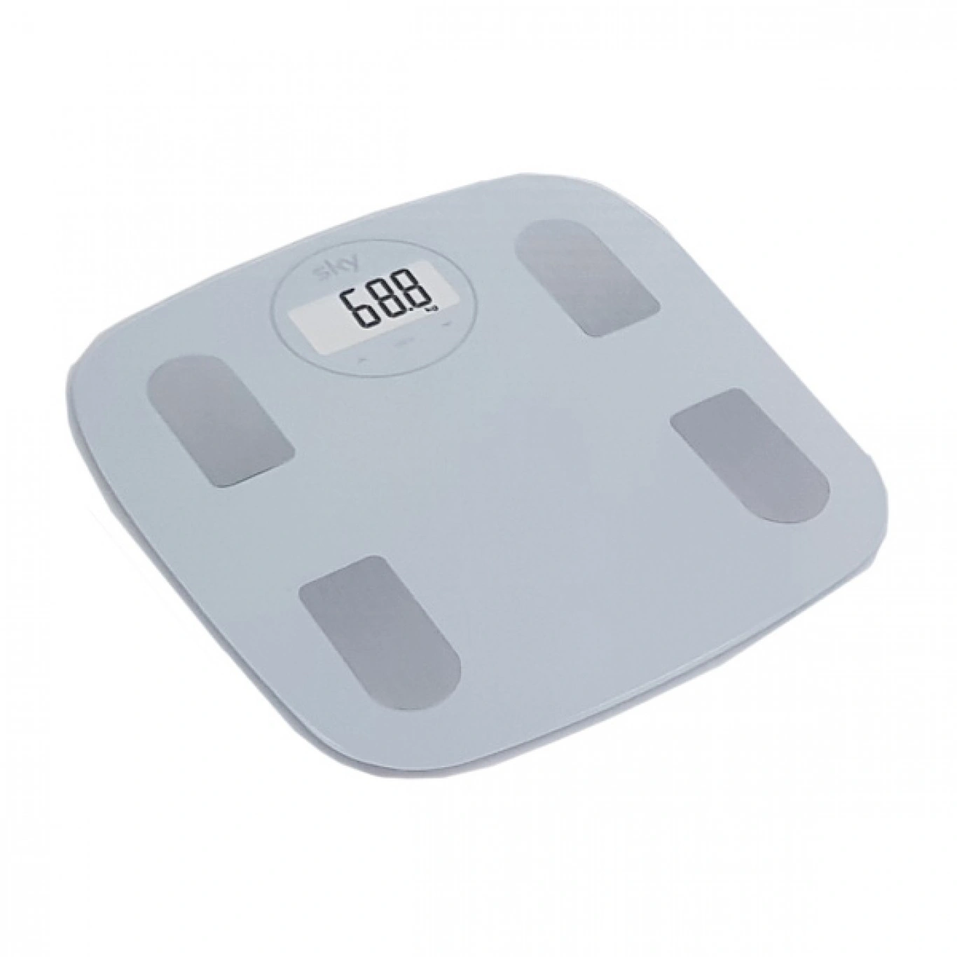 Ψηφιακή Γυάλινη Λευκή Ζυγαριά με Λιπομέτρηση Sky EF872H Ψηφιακή Γυάλινη Λευκή Ζυγαριά με Λιπομέτρηση Sky EF872H