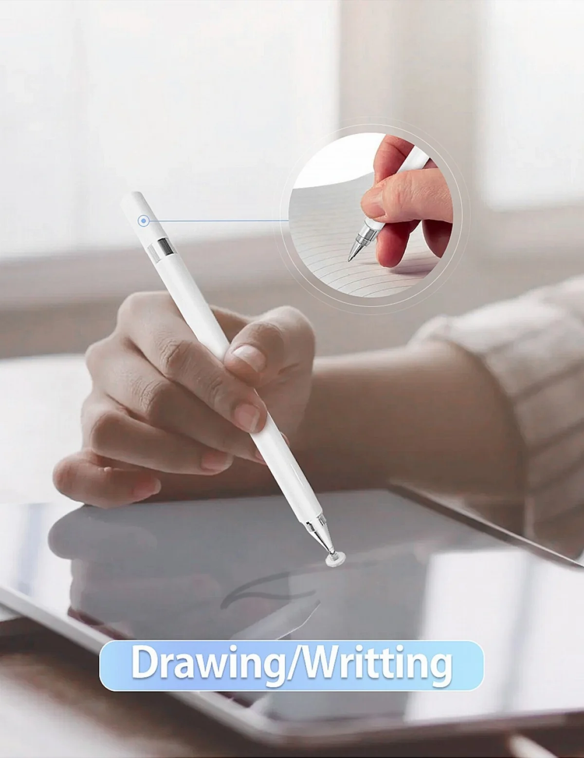 Έξυπνο Stylus Μαγνητική Ψηφιακή Γραφίδα - Στυλό 2 σε 1 για Κινητά, iPad, Tablet & Χρήση σε Χαρτί