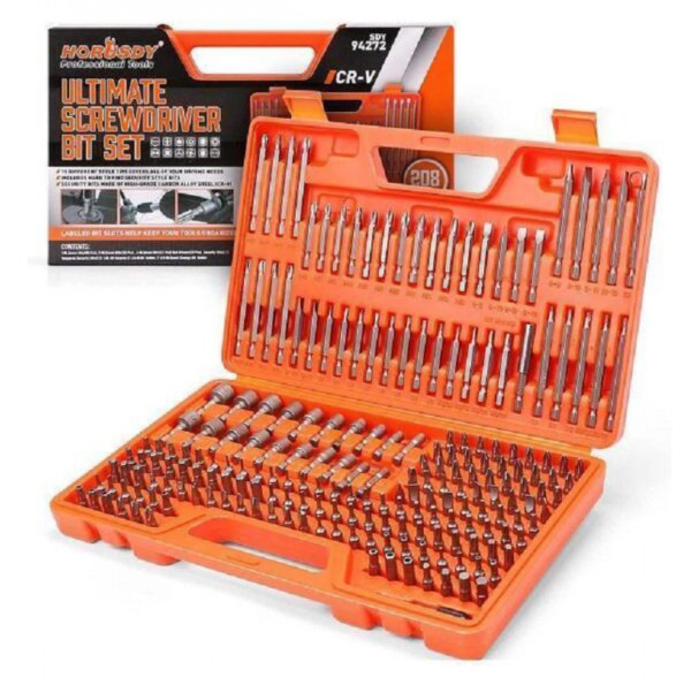 16τμχ Σετ Βαλιτσάκι Κλειδιών HEX & TORX με Λαβή σε Θήκη HORUSDY SDY-94302 16τμχ Σετ Βαλιτσάκι Κλειδιών HEX & TORX με Λαβή σε Θήκη HORUSDY SDY-94302