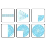 Καρφωτό Περιστροφικό Μπεκ Ποτίσματος με 4 Κεφαλές