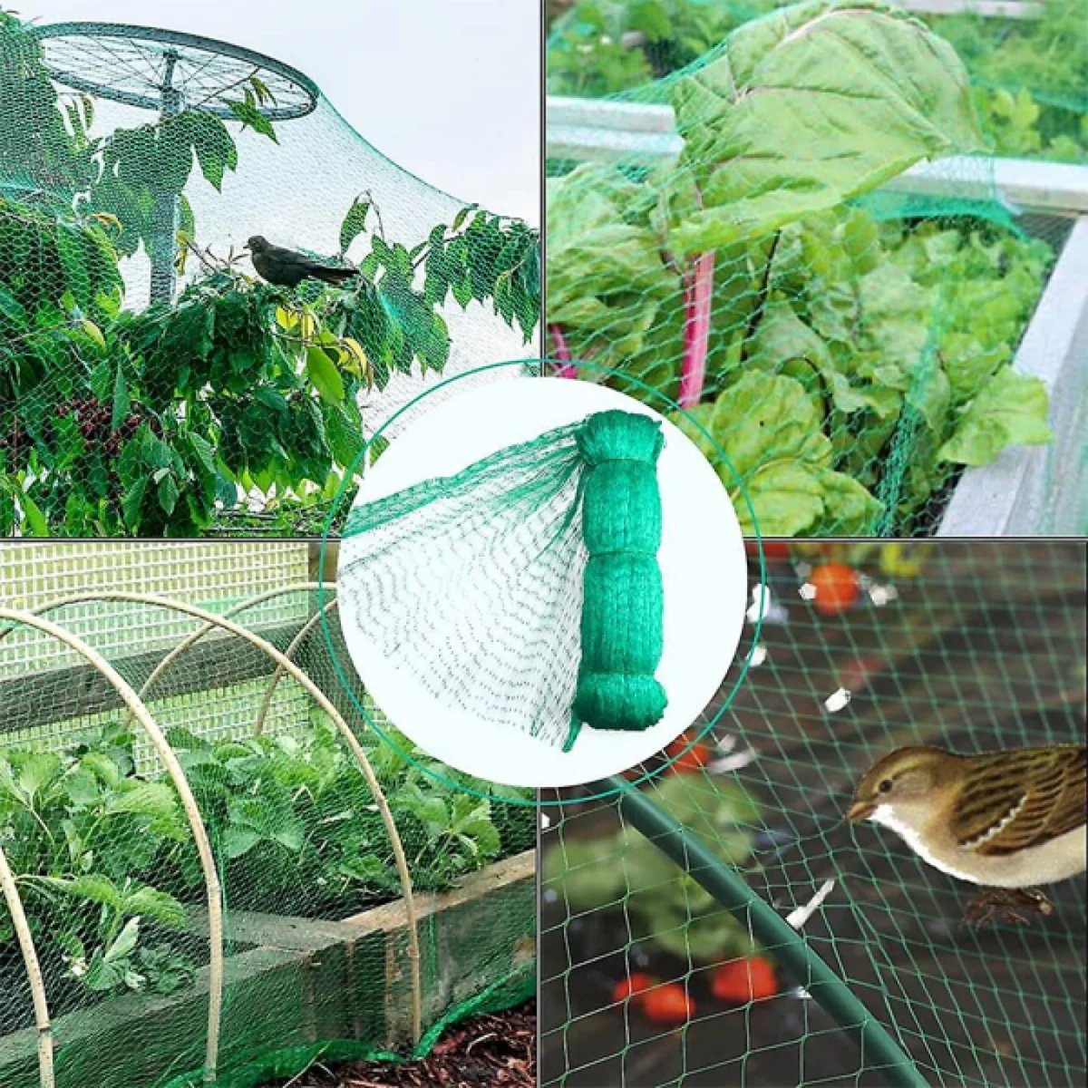 Δίχτυ Προστασίας Κήπου απο Πουλία 4x12 m