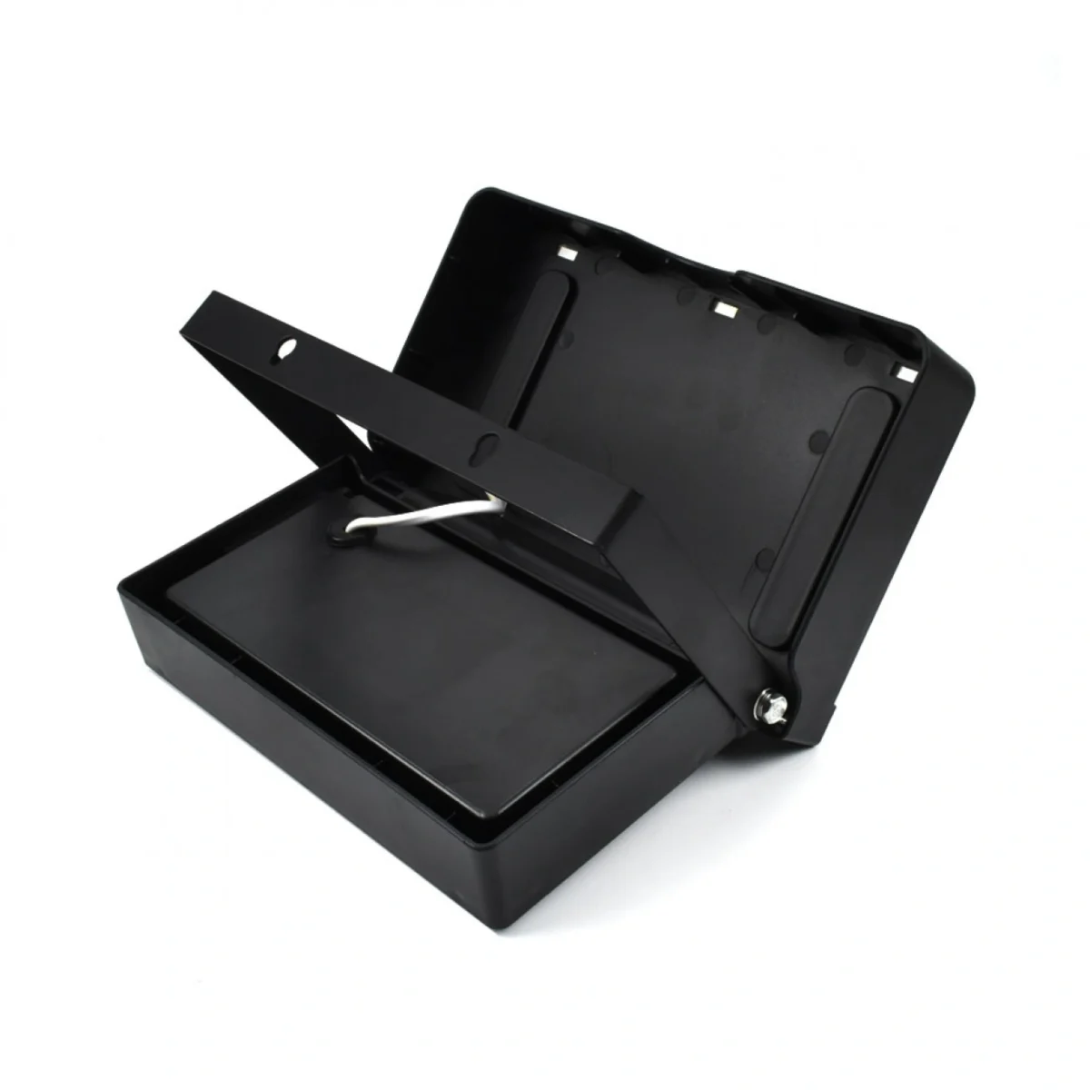 LED Αδιάβροχος Ηλιακός Προβολέας 150W Λευκού Φωτισμού με Τηλεχειριστήριο & Χρονοδιακόπτη - Μαύρος