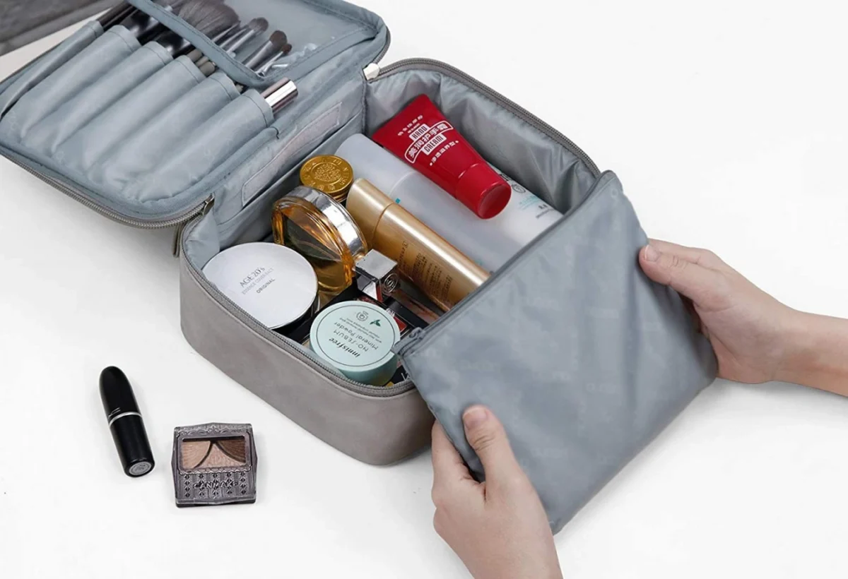 Νεσεσέρ Τσαντάκι Organizer Roll-N-Go με 4 Ευρύχωρες Θήκες Μαύρο