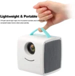 Mini Παιδικός Φορητός Βιντεοπροβολέας Led Multimedia USB, SD, HDMI, AV Προβολέας - Προτζέκτορας Projector Home Cinema με Τηλεχειριστήριο