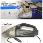 Carsun Σκουπάκι Αυτοκινήτου Στερεών / Υγρών με Καλώδιο Αναπτήρα 12V Μαύρο