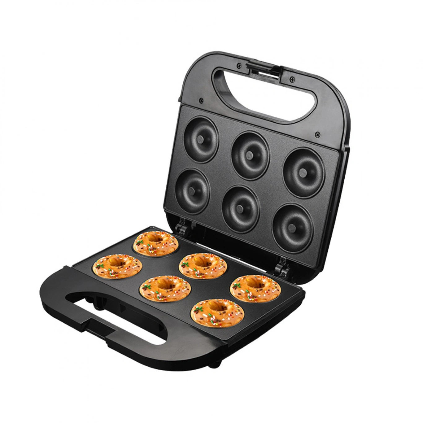 Sokany Μηχανή για Ντόνατς 6 Θέσεων 750W Ασημί Sokany Μηχανή για Ντόνατς 6 Θέσεων 750W Ασημί