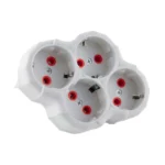 Αντάπτορας Πολύπριζο Σούκο σε 4 Θέσεις Σούκο