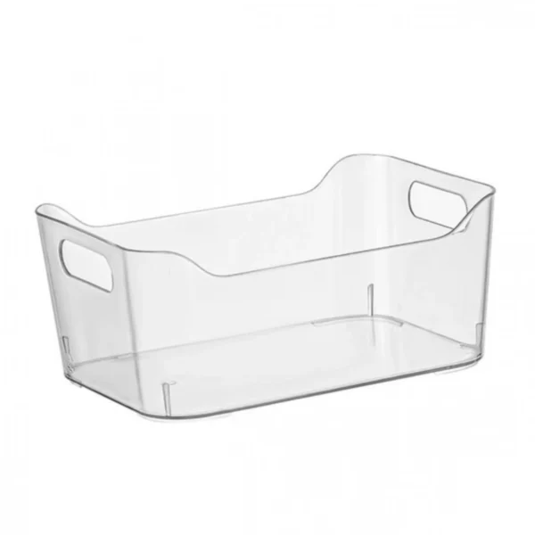 Κουτί Οργάνωσης για όλο το Σπίτι - Γκρι Διάφανο - Crystal Clear