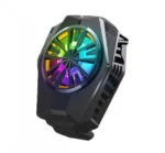 Ψύκτρα Κινητού USB Andowl Gaming με RGB LED Φωτισμό Πολύχρωμο - Ανεμιστηράκι Ψύξης για Smartphone έως 6,5in