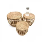 Σετ 3τεμ Καλάθια με Kαπάκι "Marocco"